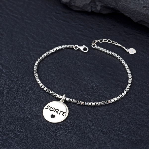 fashion jewelry new 100% silver 925 jewelry women's bracelet sterling silver gift sterling 925 bracelet, Black
fashion jewelry new 100% silver 925 jewelry women's bracelet sterling silver gift sterling 925 bracelet, Black