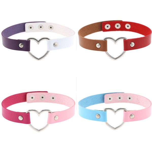 egirl панк сердце кулон ночной клуб колье для женщин сексуальная готическая искусственная кожа колье воротник ожерелье партии ювелирных изде, Golden;silver
egirl панк сердце кулон ночной клуб колье для женщин сексуальная готическая искусственная кожа колье воротник ожерелье партии ювелирных изде, Golden;silver