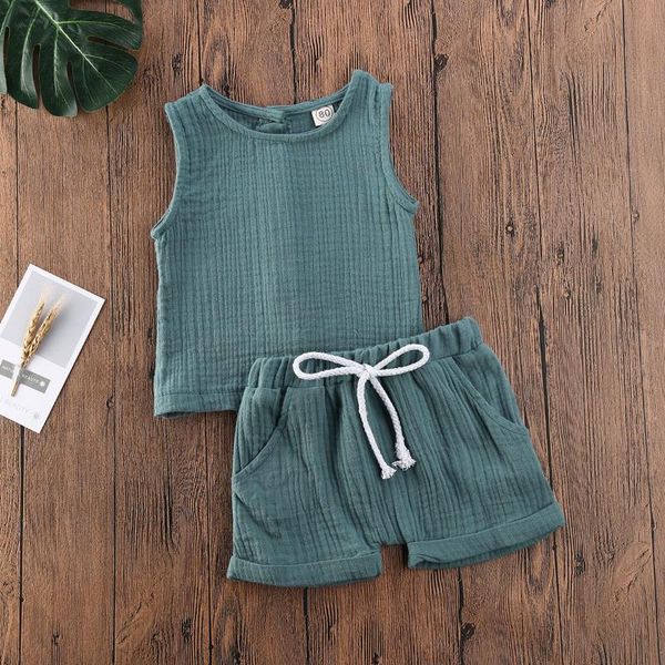 clothing sets 6m-4y fashion kids baby boys girls outfits suit cotton linen clothes set toddler solid summer vest shorts pants 2pcs, White
clothing sets 6m-4y fashion kids baby boys girls outfits suit cotton linen clothes set toddler solid summer vest shorts pants 2pcs, White