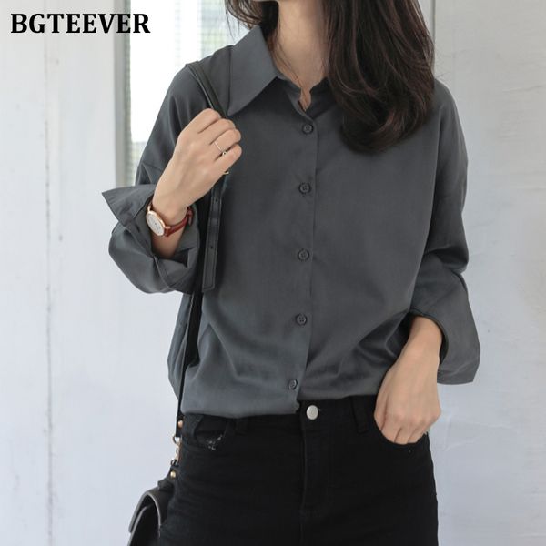bgteever autumn winter all-match loose women shirts casual single-breasted full sleeve shirt blouses female shirts 2019, White
bgteever autumn winter all-match loose women shirts casual single-breasted full sleeve shirt blouses female shirts 2019, White