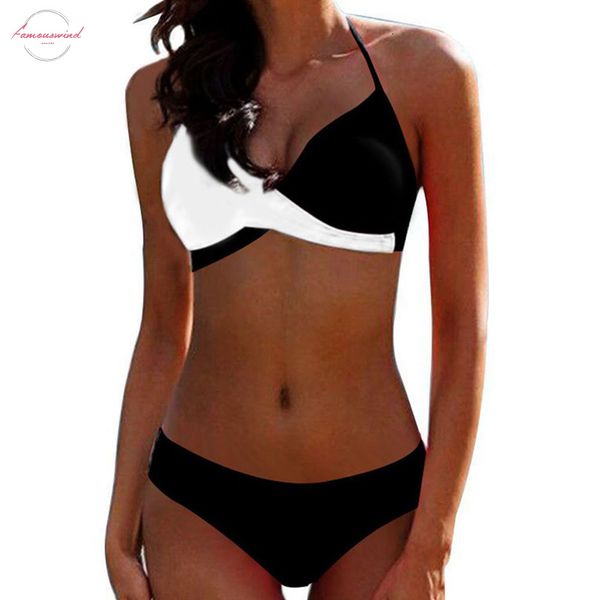 bikini 2020 mujer swimsuits patchwork bikini plus large size swimwear women push up letter separate female swimsuit bathing suit black, White;black
bikini 2020 mujer swimsuits patchwork bikini plus large size swimwear women push up letter separate female swimsuit bathing suit black, White;black