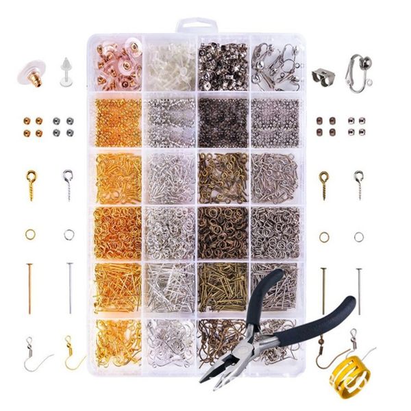 beading jewelry accessory kit professional findings plier diy making repair supplies 24 grid beginners combined tools set, Blue;slivery
beading jewelry accessory kit professional findings plier diy making repair supplies 24 grid beginners combined tools set, Blue;slivery