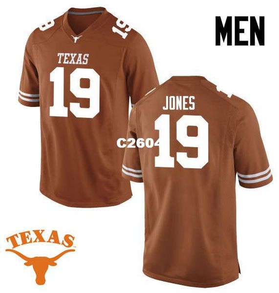 men texas longhorns brandon jones #19 real full embroidery college jersey size s-4xl or custom any name or number jersey, Black;red
men texas longhorns brandon jones #19 real full embroidery college jersey size s-4xl or custom any name or number jersey, Black;red