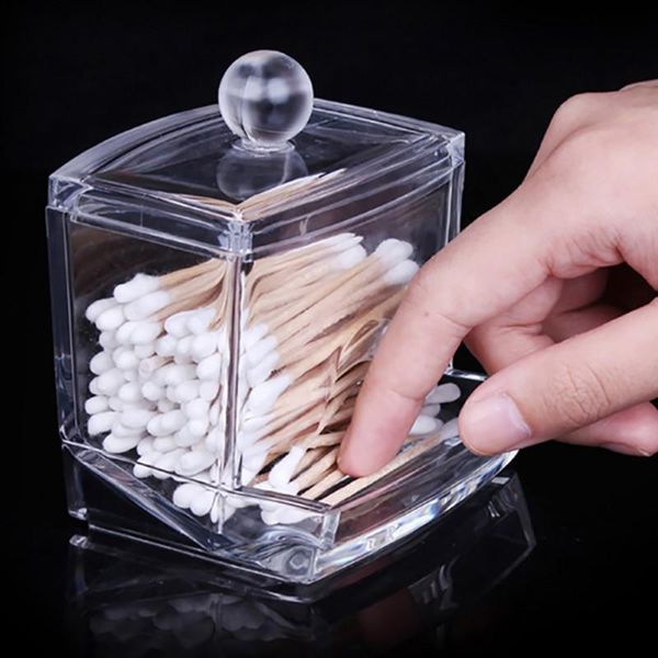 storage box holder makeup organizer portable cotton pads container acrylic transparent box cotton swabs stick organizer
storage box holder makeup organizer portable cotton pads container acrylic transparent box cotton swabs stick organizer