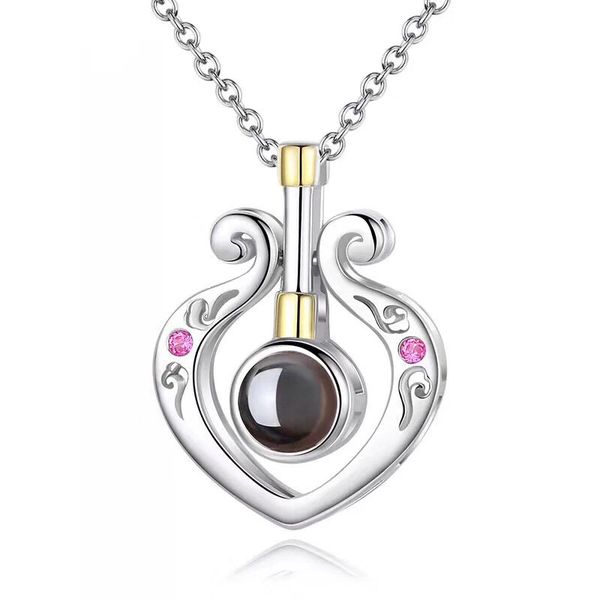 925 sterling silver necklace female 100 languages i love you necklace five hundred years gold hoop projection jewelry
925 sterling silver necklace female 100 languages i love you necklace five hundred years gold hoop projection jewelry