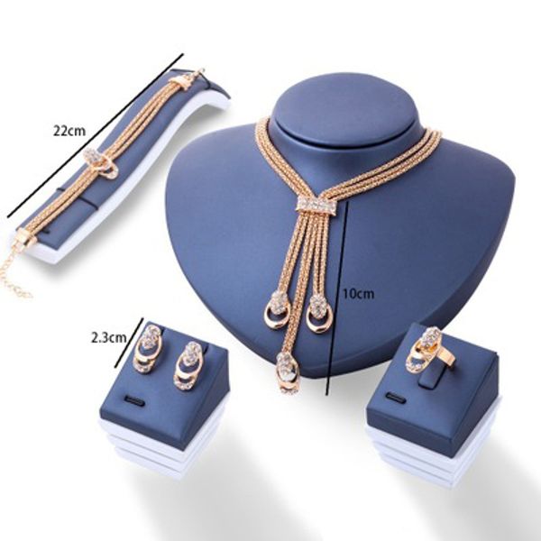 crystal tassels pendants necklaces earrings ring bracelet sets 4pcs bride wedding jewelry sets accessories for women christmas gifts no box, Slivery;golden
crystal tassels pendants necklaces earrings ring bracelet sets 4pcs bride wedding jewelry sets accessories for women christmas gifts no box, Slivery;golden