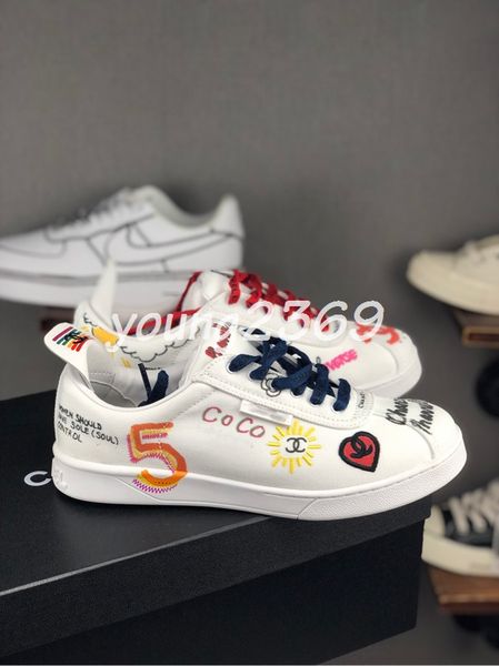 19ss pharrell williams graffiti korea ace sneaker low sneakers mens designer shoes fashion casual sneakers womens chaussures size 11, Black
19ss pharrell williams graffiti korea ace sneaker low sneakers mens designer shoes fashion casual sneakers womens chaussures size 11, Black