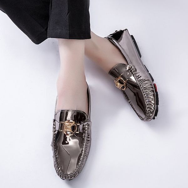 shining lazy shoes for men sport shoes 2018 gold silver clear doug male trendy luxury loafers big plus size 48
shining lazy shoes for men sport shoes 2018 gold silver clear doug male trendy luxury loafers big plus size 48