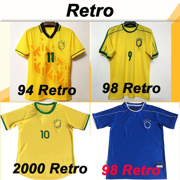 1998 #9 ronaldo dunga retro home away mens soccer jerseys 1994 #11 romario football shirts 2000 brazil national team #10 rivaldo uniforms, Black;yellow
1998 #9 ronaldo dunga retro home away mens soccer jerseys 1994 #11 romario football shirts 2000 brazil national team #10 rivaldo uniforms, Black;yellow