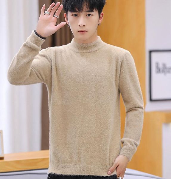 2020 men in spring and autumn winter with new style fashion long sleeve high collar set head sweater coat, White;black
2020 men in spring and autumn winter with new style fashion long sleeve high collar set head sweater coat, White;black