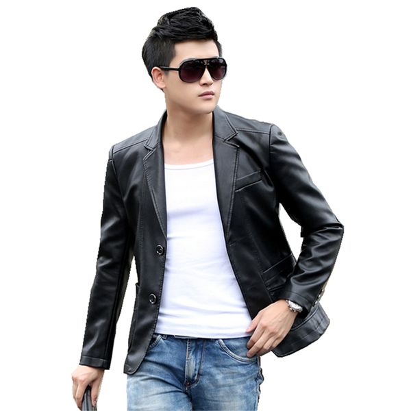 pu leather suede men coat jacket spring autumn slim moto outerwear suit plus size lf2023, Black
pu leather suede men coat jacket spring autumn slim moto outerwear suit plus size lf2023, Black