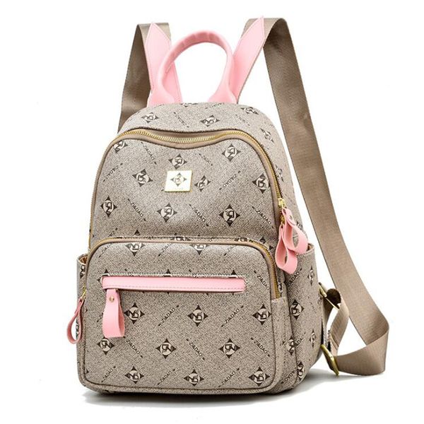 summer new backpack leather for girls large pink rucksack women lixury designer back bag vintage school bags for teenage girls
summer new backpack leather for girls large pink rucksack women lixury designer back bag vintage school bags for teenage girls