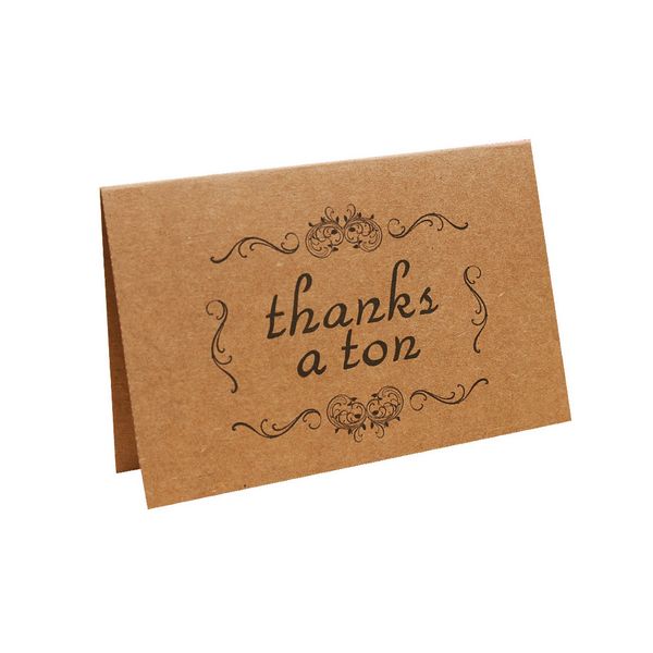 10 pcs party wedding nostalgic business writable greeting card with envelope graduation thick retro thank you craft brown paper
10 pcs party wedding nostalgic business writable greeting card with envelope graduation thick retro thank you craft brown paper