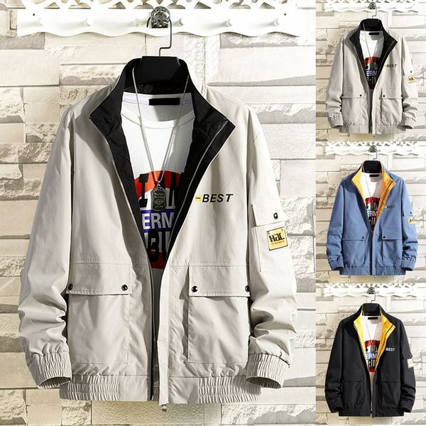 2019 selling men's new fashion autumn winter long sleeve outwear blouse loose jacket support wholesale dropship, Black;brown
2019 selling men's new fashion autumn winter long sleeve outwear blouse loose jacket support wholesale dropship, Black;brown