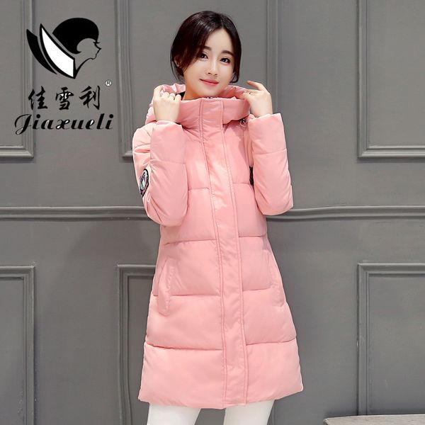 2017 new style slim fit cotton coat women's mid-length large size korean-style thick women's coat cotton-padded clothes, Blue;black
2017 new style slim fit cotton coat women's mid-length large size korean-style thick women's coat cotton-padded clothes, Blue;black