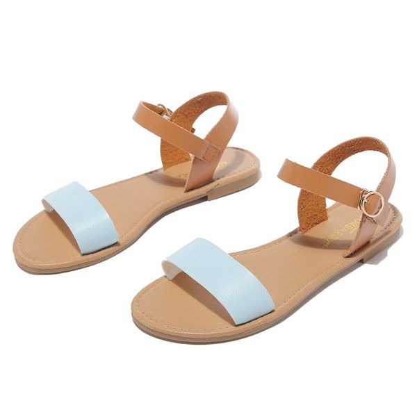 women's ladies roma flat mixed color peep toe sandals casual shoes ladies shoes outside summer, Black
women's ladies roma flat mixed color peep toe sandals casual shoes ladies shoes outside summer, Black