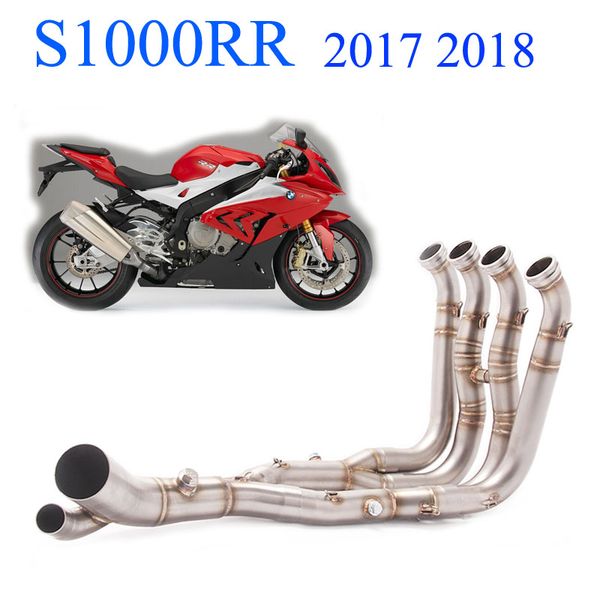 for bwmm s1000rr 2017 2018 year motorcycle exhaust stainless steel titanium alloy without muffler header link pipe front tube
for bwmm s1000rr 2017 2018 year motorcycle exhaust stainless steel titanium alloy without muffler header link pipe front tube