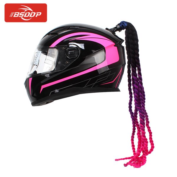 70cm motorcycle helmet dreadlocks women helmet dreadlocks ponytail braid punk hair decoration for piaggio 125/125 /mp3 500
70cm motorcycle helmet dreadlocks women helmet dreadlocks ponytail braid punk hair decoration for piaggio 125/125 /mp3 500
