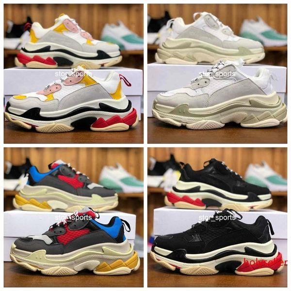 fashion designer paris 17fw triple-s triple s sneaker desi luxury dad shoes for men's women beige black sports running shoes 36-45 
fashion designer paris 17fw triple-s triple s sneaker desi luxury dad shoes for men's women beige black sports running shoes 36-45