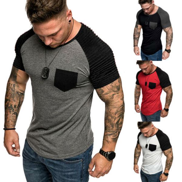 новая мода мужская повседневная slim fit с коротким рукавом мышц футболка повседневные топы бодибилдинг рубашки 3e21, White;black
новая мода мужская повседневная slim fit с коротким рукавом мышц футболка повседневные топы бодибилдинг рубашки 3e21, White;black