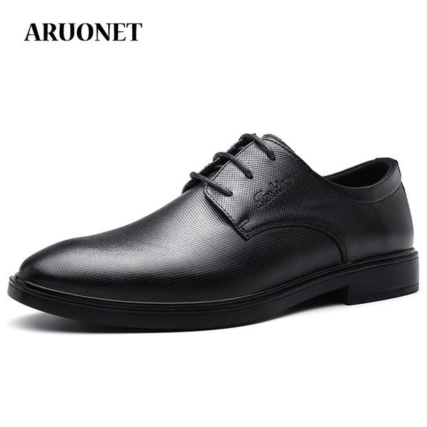 aruonet elegant cow leather shoes men lace-up non-slip men shoes summer leisure derby for sapatenis masculino, Black
aruonet elegant cow leather shoes men lace-up non-slip men shoes summer leisure derby for sapatenis masculino, Black