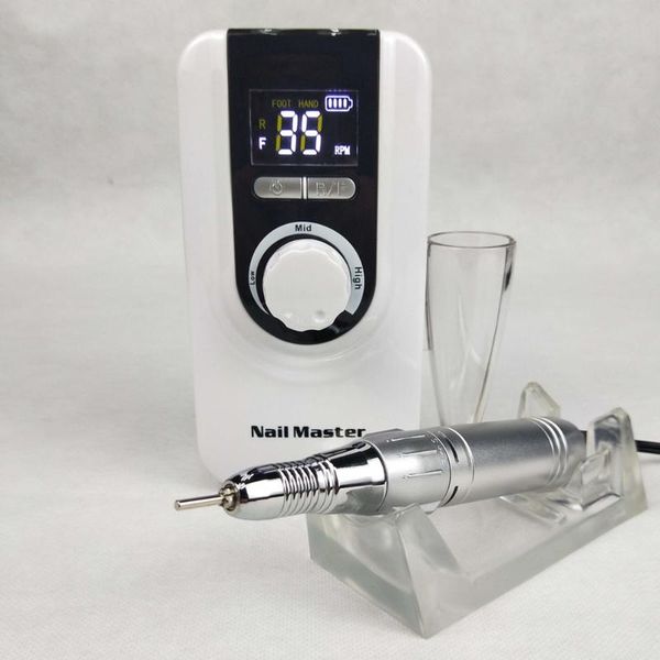 digital lcd portable rechargeable electric nail drill nail file art drill set decoration foot cover equipment 35000rpm, Silver
digital lcd portable rechargeable electric nail drill nail file art drill set decoration foot cover equipment 35000rpm, Silver