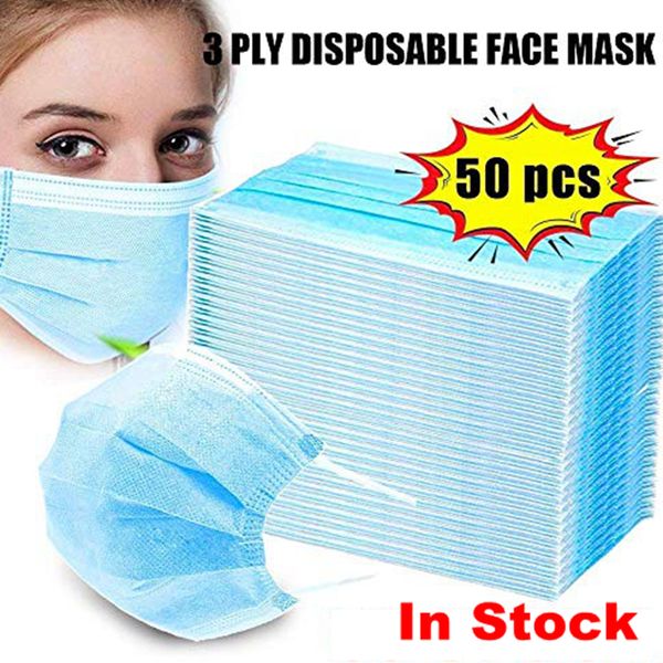 50pcs/ lot germ bacteria mouth mask disposable blue non-woven 3-layer anti flu fog dust-proof masks safe breath
50pcs/ lot germ bacteria mouth mask disposable blue non-woven 3-layer anti flu fog dust-proof masks safe breath