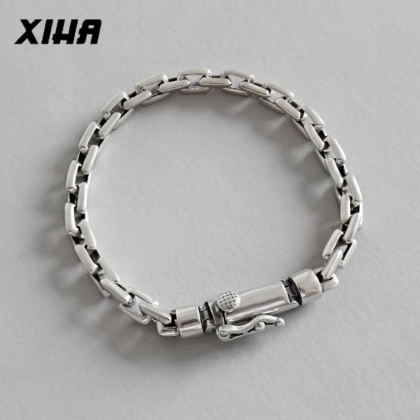 elegant do the old designer bracelets for women luxury thick link chain 925 sterling silver vintage bracelets for women men 2019, Black
elegant do the old designer bracelets for women luxury thick link chain 925 sterling silver vintage bracelets for women men 2019, Black