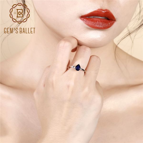 gem's ballet 1.29ct natural blue sapphire solitaire gemstone rings 925 sterling silver vintage ring for women fine jewelry, Golden;silver
gem's ballet 1.29ct natural blue sapphire solitaire gemstone rings 925 sterling silver vintage ring for women fine jewelry, Golden;silver