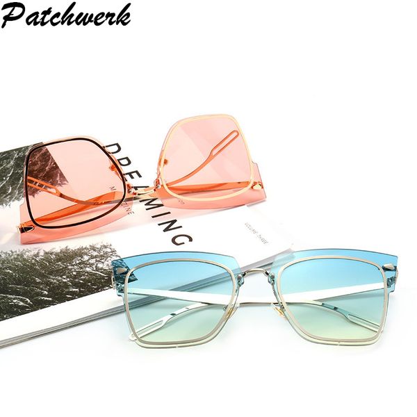 vintage oversized rimless sunglasses metal temple women female brand design uv400 outdoor sun glass oculos de sol feminino, White;black
vintage oversized rimless sunglasses metal temple women female brand design uv400 outdoor sun glass oculos de sol feminino, White;black