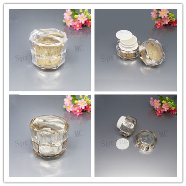 50pcs 30g empty cream jar plastic acrylic refillable bottles gold bird's nest diamond pot travel face lotion cosmetic container
50pcs 30g empty cream jar plastic acrylic refillable bottles gold bird's nest diamond pot travel face lotion cosmetic container