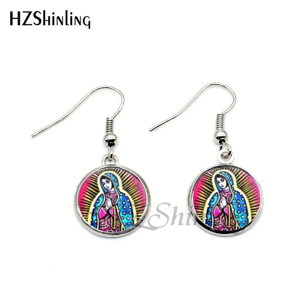 2019 new design mary religion glass cabochon hook earrings hand craft silver bronze earings and gift
2019 new design mary religion glass cabochon hook earrings hand craft silver bronze earings and gift