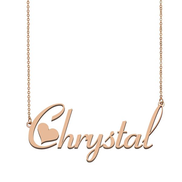 Chrystal Name Necklace Pendant for Women Girls Birthday Gift Custom Nameplate Kids Best Friends Jewelry 18k Gold Plated Stainless Steel, Silver
Chrystal Name Necklace Pendant for Women Girls Birthday Gift Custom Nameplate Kids Best Friends Jewelry 18k Gold Plated Stainless Steel, Silver
