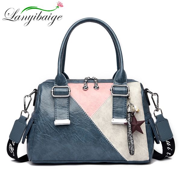 2019 handbags women bags leather bag female hobos shoulder crossbody bags totes women messenger bag