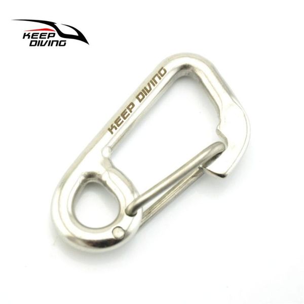316 Stainless Steel Simple Hook Safety Diving Buckle Diving Durable Clip Hook Bolt Snap Scuba Buckle Kayak Accessories