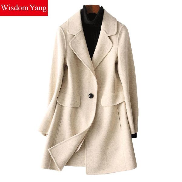 elegant beige camel purple womens wool coats trench woman winter warm 2018 female long woolen overcoat casual coat outerwear, Black
elegant beige camel purple womens wool coats trench woman winter warm 2018 female long woolen overcoat casual coat outerwear, Black