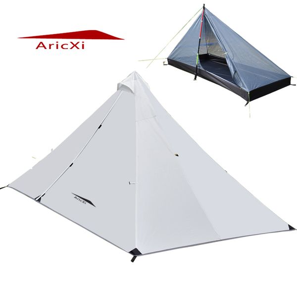 aricxi outdoor ultralight rodless camping tent 4 season 1 single person professional 210t polyester fabric pu coating wide tent
aricxi outdoor ultralight rodless camping tent 4 season 1 single person professional 210t polyester fabric pu coating wide tent