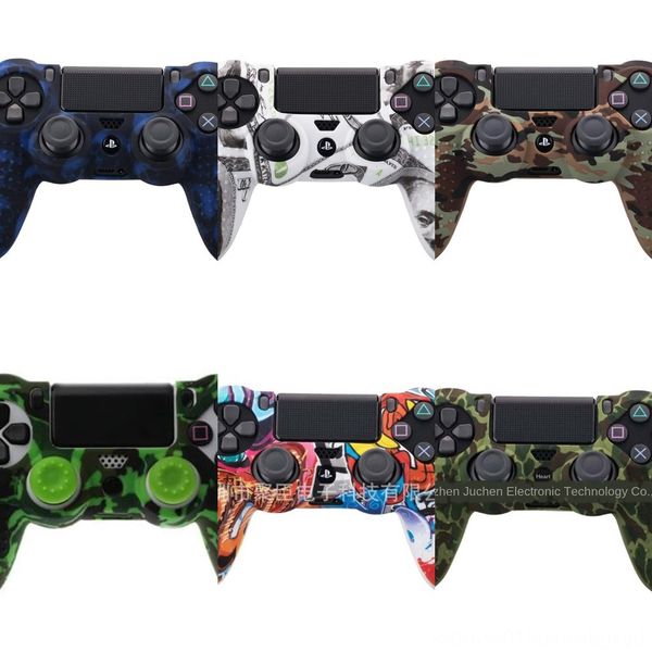 xvhrl multi-colors controller silicone rubber case skin grip cover camouflage for ps4 case joystick gamepad outer case
xvhrl multi-colors controller silicone rubber case skin grip cover camouflage for ps4 case joystick gamepad outer case