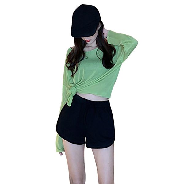 2020 women casual shorts solid body fitness workout summer shorts female elastic loose slim beach high waist short women, White;black
2020 women casual shorts solid body fitness workout summer shorts female elastic loose slim beach high waist short women, White;black