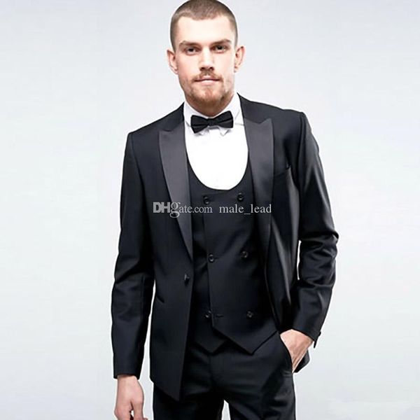 handsome groomsmen wool blend groom tuxedos mens wedding dress man jacket blazer prom dinner 3 piece suit(jacket+pants+tie+vest) aa119, Black;gray
handsome groomsmen wool blend groom tuxedos mens wedding dress man jacket blazer prom dinner 3 piece suit(jacket+pants+tie+vest) aa119, Black;gray