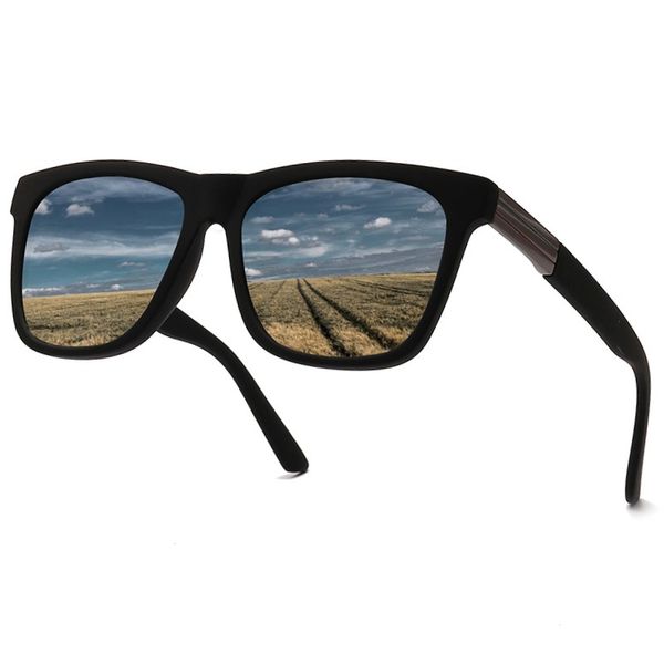 men's square sunglasses outdoor polarized sunglasses quality vintage color coated glasses large goggles uv400, White;black
men's square sunglasses outdoor polarized sunglasses quality vintage color coated glasses large goggles uv400, White;black