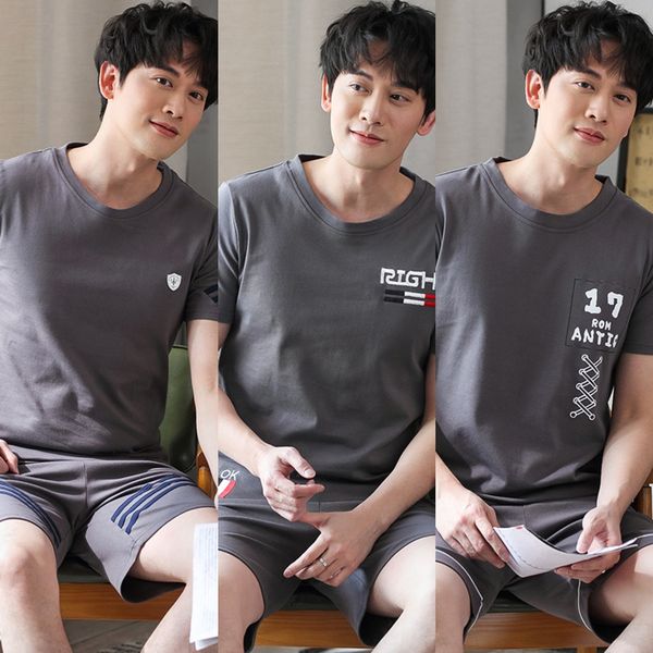 also gorgeous outdoor pajamas men's cotton short-sleeved thin pajamas shirt shirt home clothes summer plus size loose youth suit o, Blue;red
also gorgeous outdoor pajamas men's cotton short-sleeved thin pajamas shirt shirt home clothes summer plus size loose youth suit o, Blue;red