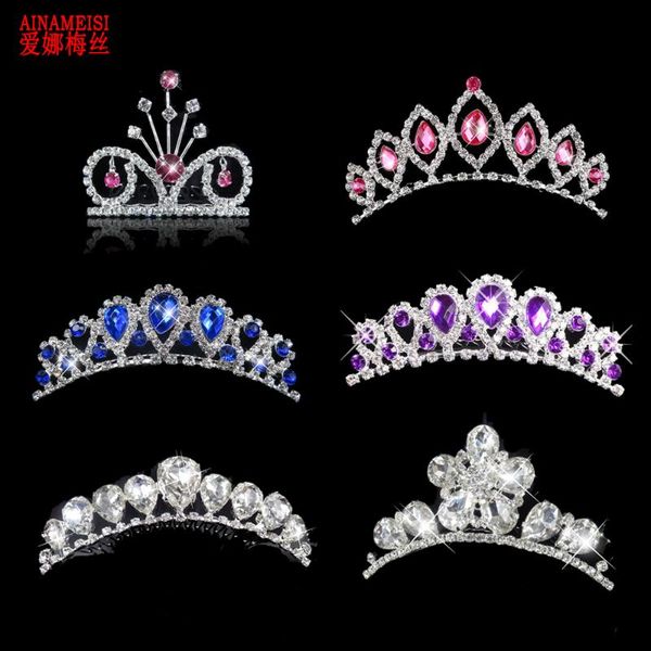 ainameisi fashion 9 style wedding hair jewelry bridal hair comb colored rhinestone pearl tiara crown for women accessories, Golden;white
ainameisi fashion 9 style wedding hair jewelry bridal hair comb colored rhinestone pearl tiara crown for women accessories, Golden;white