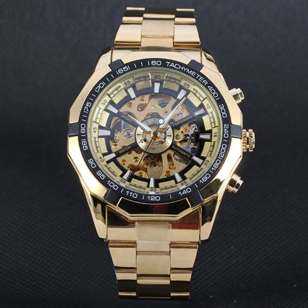mens watches business fashion stainless steel males automatic mechanical waterproof watch relogio masculino, Slivery;brown
mens watches business fashion stainless steel males automatic mechanical waterproof watch relogio masculino, Slivery;brown
