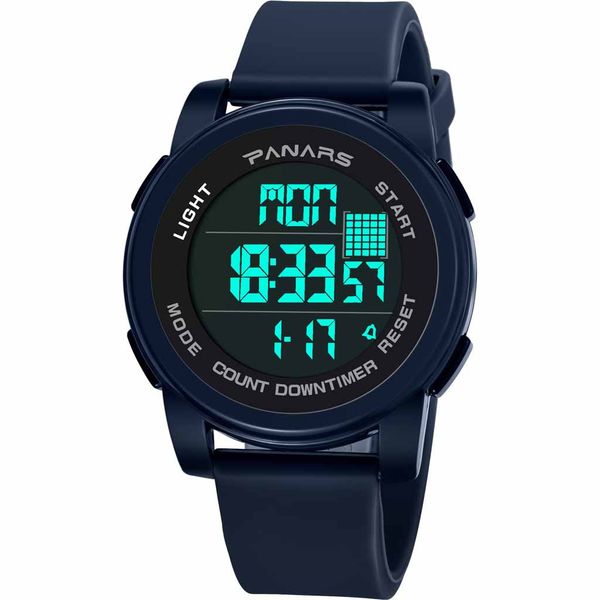 panars men's and women's functional sports watch 50m waterproof date display luminous alarm men electronic watch wholesale jun4, Slivery;brown
panars men's and women's functional sports watch 50m waterproof date display luminous alarm men electronic watch wholesale jun4, Slivery;brown