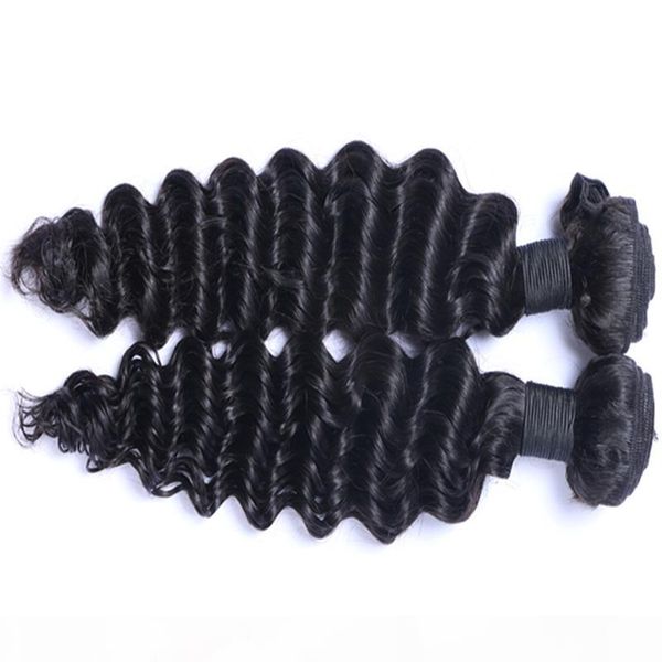 brazilian hair extensions peruvian indian malaysian remy virginhuman hair weft weave deep wave can be dyed ombre color hair, Black
brazilian hair extensions peruvian indian malaysian remy virginhuman hair weft weave deep wave can be dyed ombre color hair, Black