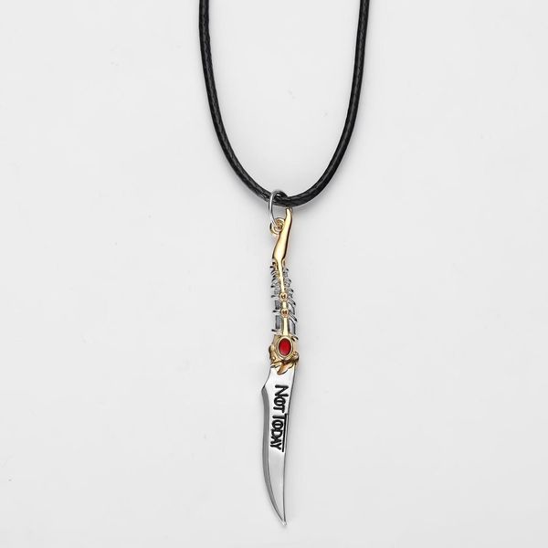 got not today arya stark necklace jewelry silver dagger pendant for women girls cosplay costume wholesale
got not today arya stark necklace jewelry silver dagger pendant for women girls cosplay costume wholesale