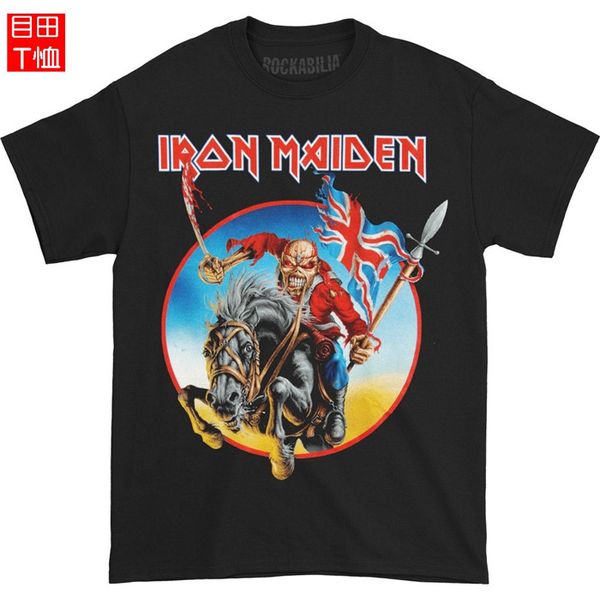 official iron maiden t shirt trooper album cover band logo mens cotton shirts short sleeve t0186, White
official iron maiden t shirt trooper album cover band logo mens cotton shirts short sleeve t0186, White