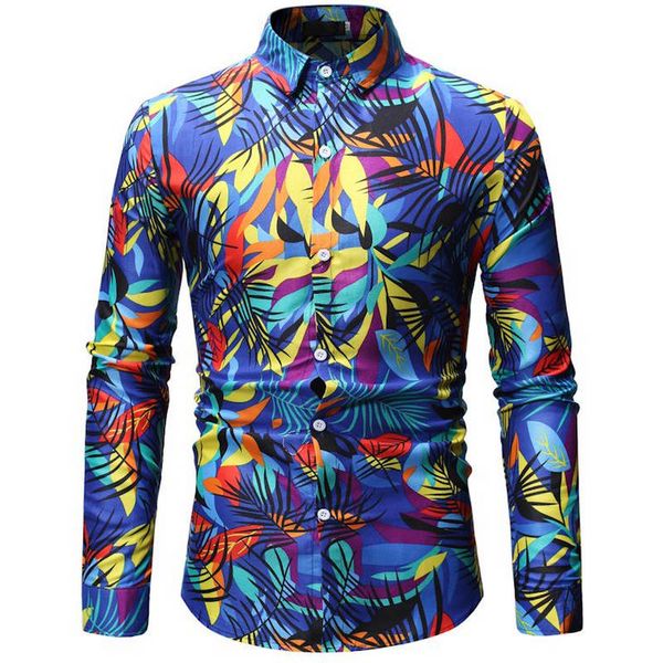 2019 mens hawaiian shirt male casual camisa masculina printed beach shirts long sleeve brand clothing 26 color, White;black
2019 mens hawaiian shirt male casual camisa masculina printed beach shirts long sleeve brand clothing 26 color, White;black