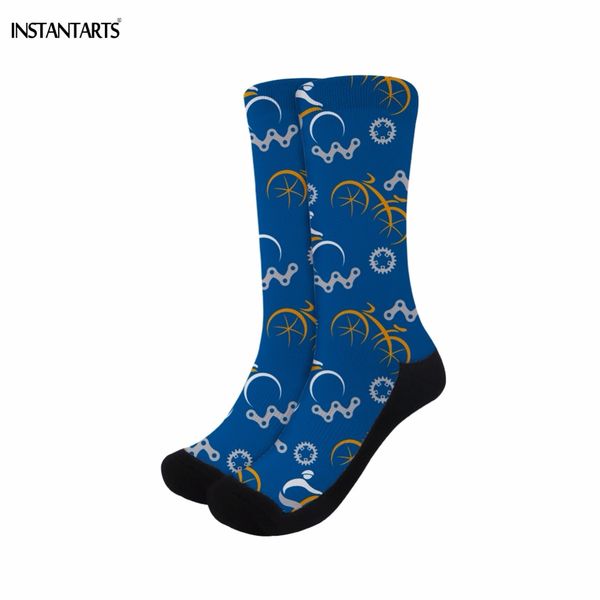 instantarts cartoon bike printed cycling socks breath sports gym socks for women men knee-high hiking running blue, Black
instantarts cartoon bike printed cycling socks breath sports gym socks for women men knee-high hiking running blue, Black
